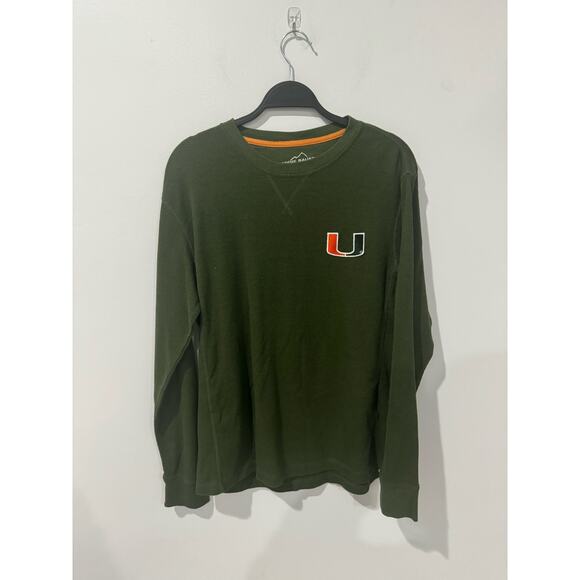 Miami U embroidered thermal sweater - Picture 1 of 3